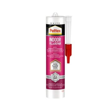 Pattex Akrylfugemasse Fill & Repair Indendørs Hvid 280ml