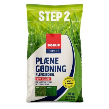 Borup Expert Step 2 plænegødning 10 kg 