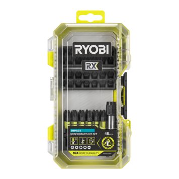 Ryobi bitssæt RARXSD45 - 45 dele