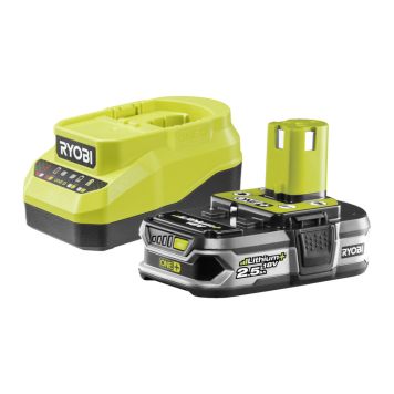 Ryobi One+ RC18120A-125 batteri 2,5Ah 18V med oplader