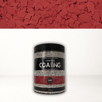 Contec Coating terrazzoeffekt Flakes Ruby