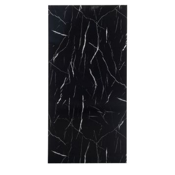 Fibrotech vægpanel SPC sort marmor 2600x1000x4 mm