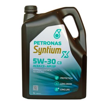 Petronas motorolie Syntium X 5W-30 C3 5 L