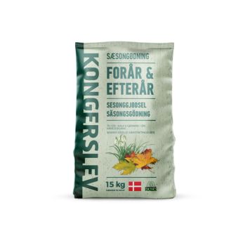 Kongerslev sæsongødning forår/efterår 15 kg