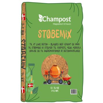 Champost støbemix 0-8 mm 15 kg