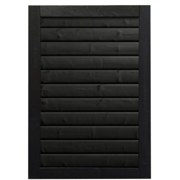 Frøslev havelåge Klink sort 1360x900 mm