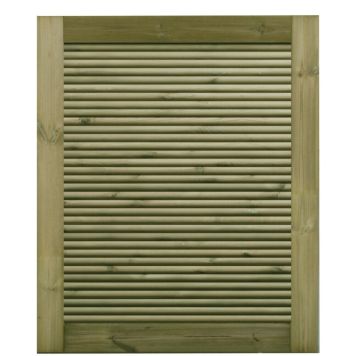 Frøslev havelåge Rafte grøn 1110x900 mm