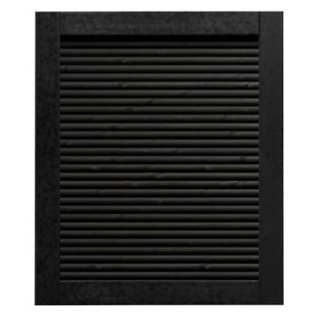 Frøslev havelåge Rafte sort 1110x900 mm