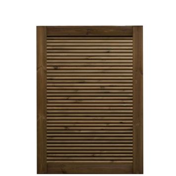 Frøslev havelåge Rafte brun 1420x900 mm