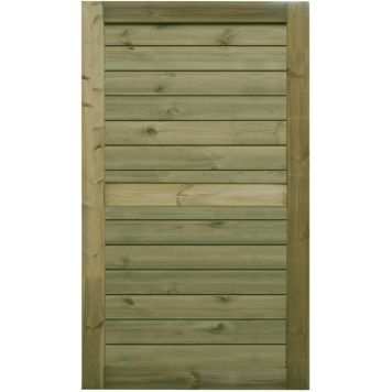 Frøslev havelåge Skyggefuge grøn 1700x900 mm