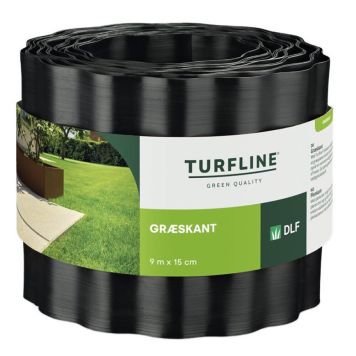Turfline græskant sort 900 x 15 cm