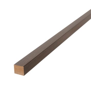 Afslutningsliste til akustikpanel Unika røget eg 22x25x3000 mm 2 stk