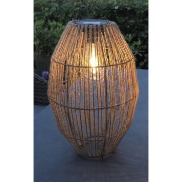 Veli Line solarlanterne Sevilla natur 23x36 cm