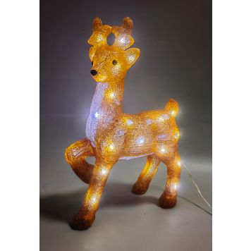 Veli Line rensdyr LED akryl IP44 H36 cm