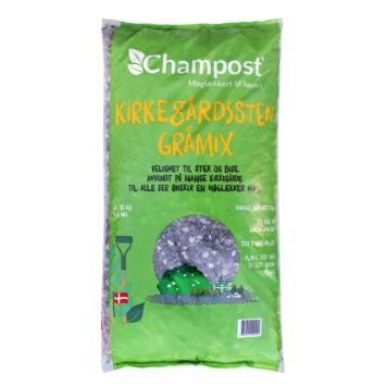 Champost kirkegårdssten gråmix 20 kg