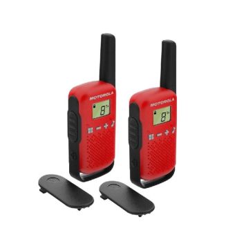 Motorola T42 Walkie Talkie 4 km rød