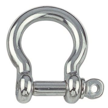 Marinetech sjækkel rund buet rustfri stål 6mm