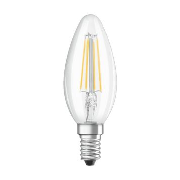 Osram LED-kertepære Star Retrofit Classic B klar E14 4,5 W