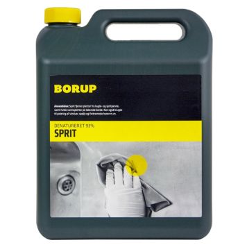 Borup husholdningssprit 93 pct. 5 l