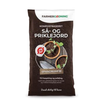 Farmergødning så- og priklejord til økologisk dyrkning 30 L