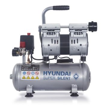 Hyundai Super Silent kompressor 0,75 HK 8L 8 bar