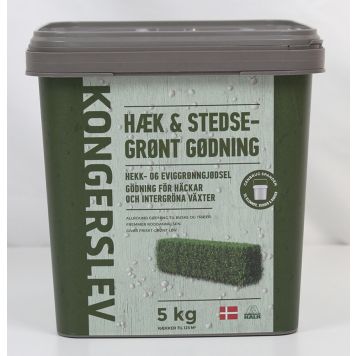 Kongerslev hæk- og stedsegrøntgødning 5 kg