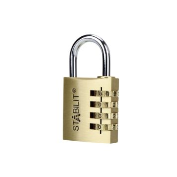 Stabilit kodelås 165/40 messing
