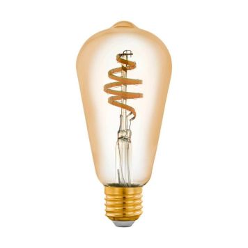 Eglo LED-edisonpære Connect.Z amber E27 ST64 2200-6500K 4,9W