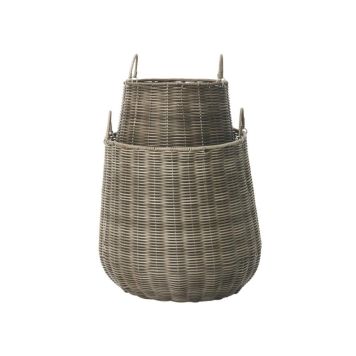 Lauvring kurv Noi polyrattan Ø28-38 cm