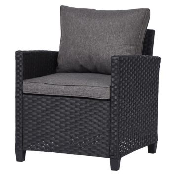 Sunfun loungestol Daisy polyrattan sort