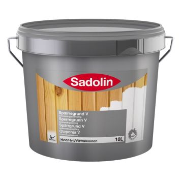 Sadolin spærregrund V hvid 10 L