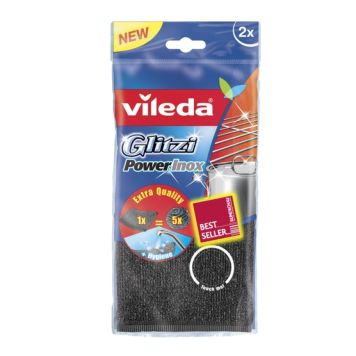 Vileda grydesvamp Power Inox 2 stk