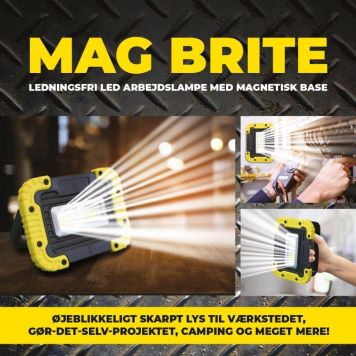 Mag Brite arbejdslampe med magnetisk base