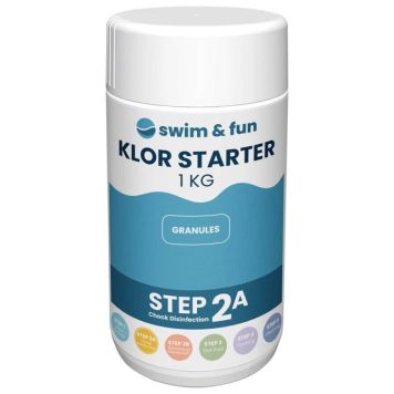 Swim & Fun desinfektion Hurtigklor 1 kg