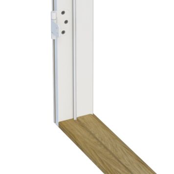 Swedoor flexkarm 110-135 mm hvid 9x21