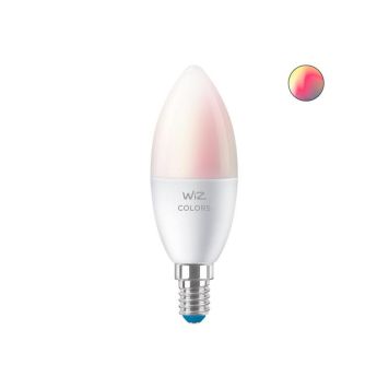 Wiz LED-kertepære Colors mat C37 E14 4,9 W