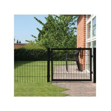 NSH Panelhegn X sort hegnspakke 8 fag