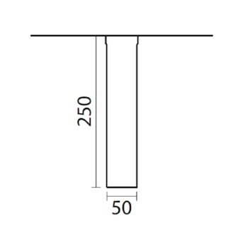 BMC tagbrønd stål Ø75 mm