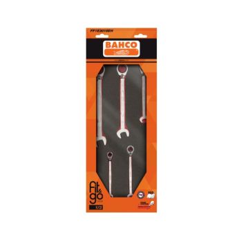 Bahco Fit&Go sæt m. 5 ringskraldenøgler 8-19 mm