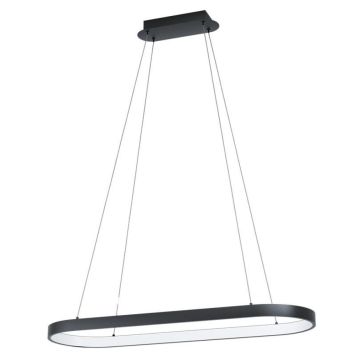 Eglo LED-langbordspendel Codriales sort stål 27W L78 cm