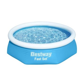 Bestway oppustelig pool Fast Set Ø244 cm inkl. filterpumpe