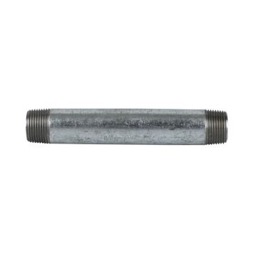 Nippelrør galvaniseret 3/4" 110 mm