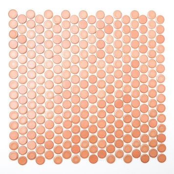 Mosaik Penny beige mat 31,9 x 30,6 cm