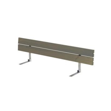 Plus ryglæn til plankebænk gråbrun