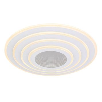 Globo LED-loftlampe Jocelyn hvid dæmpbar 3000-6500K Ø50 cm