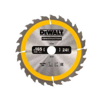 DeWalt rundsavsklinge karbid 165mm