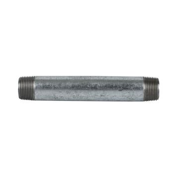 Nippelrør galvaniseret ½" 80 mm