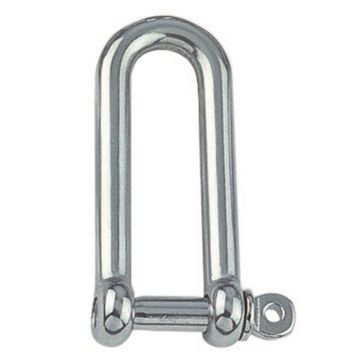 Marinetech sjækkel rund lige rustfri stål 5mm