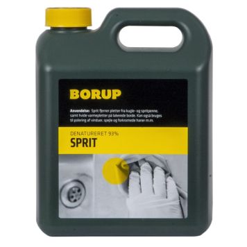 Borup husholdningssprit 93 pct. 2,5 l