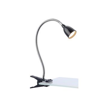 Markslöjd LED klemlampe Tulip sort 40 cm 